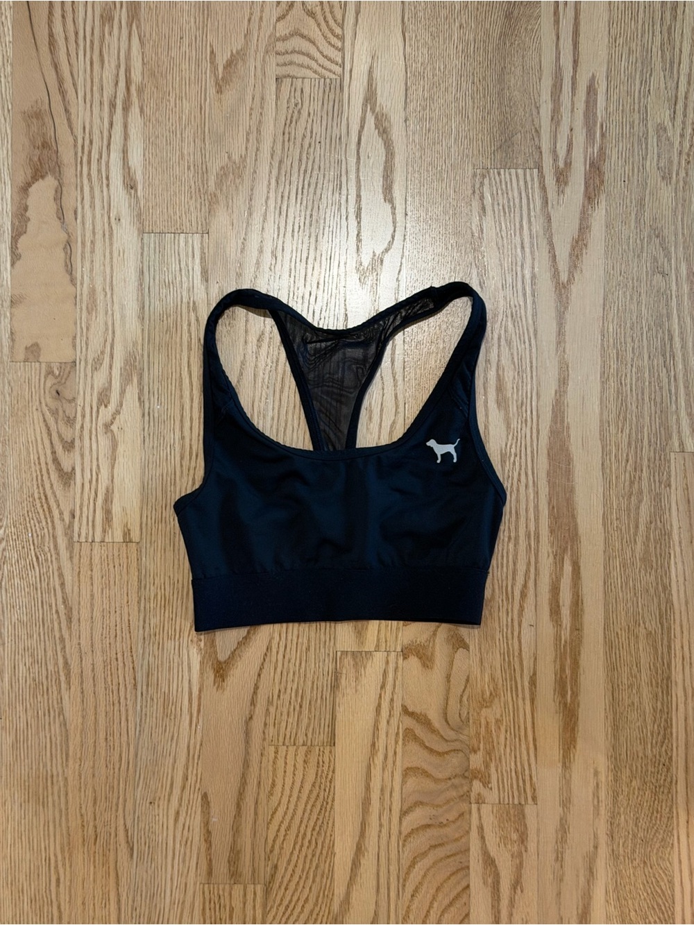 Victoria's Secret PINK Black Sports Bra Top